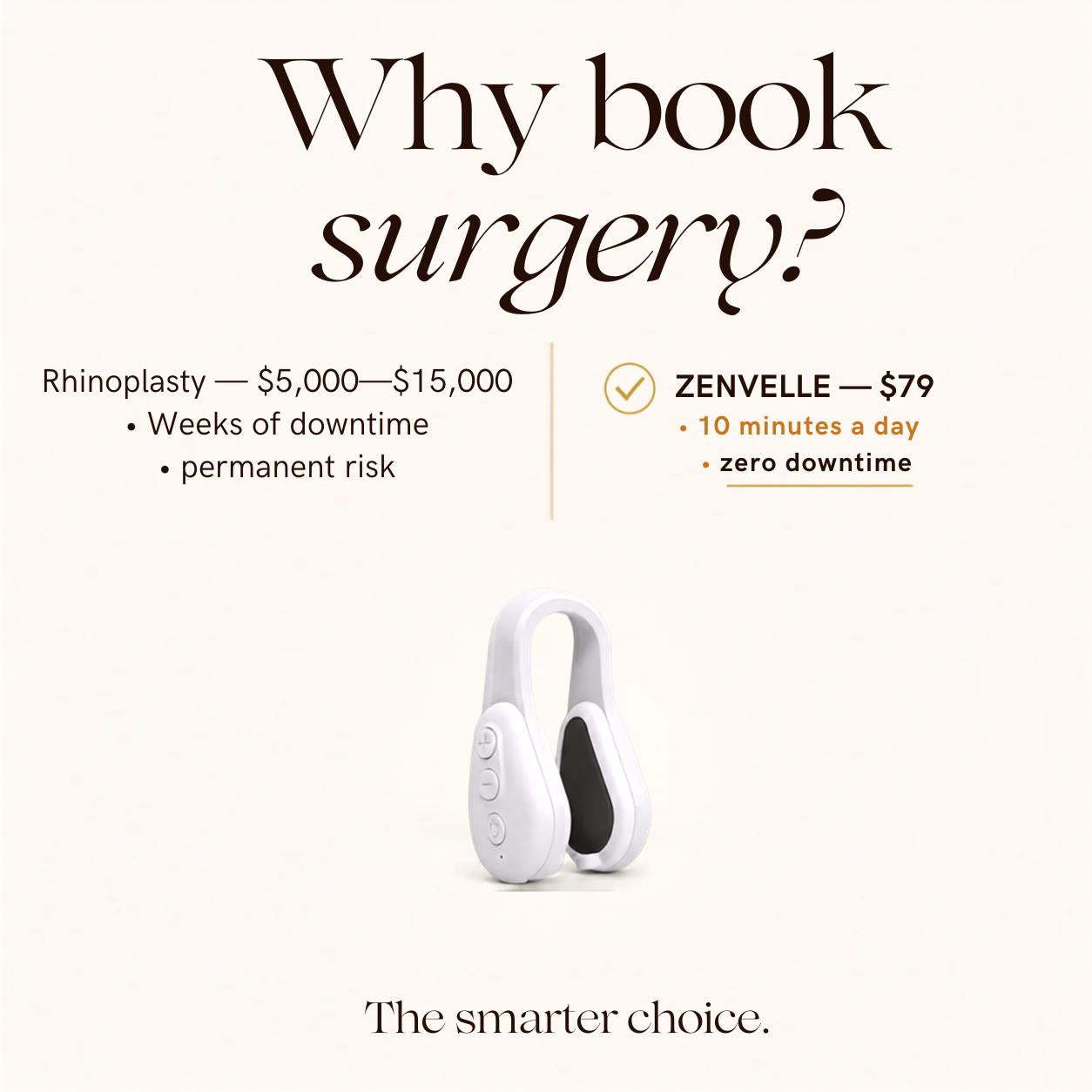 Zenvelle Nose Contour™ - Slimmer Nose, No Surgery